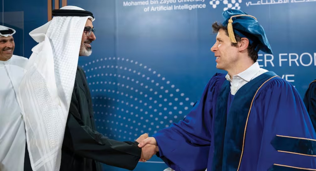 Sam Altman Honorary Doctorate Ceremony